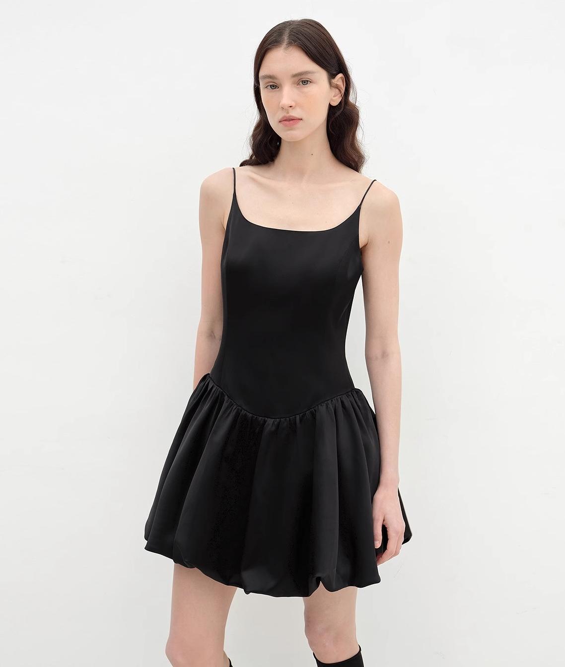 "Ballet" Acetate Satin Luxury Slip Dress-5