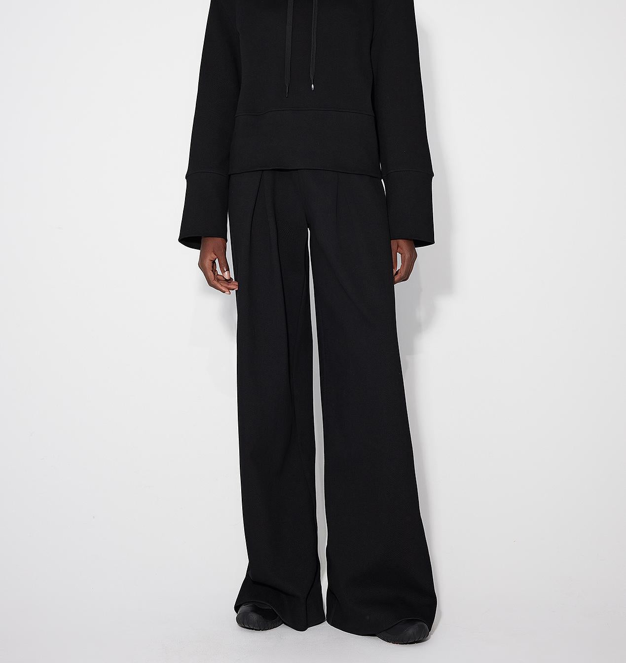 "Time Travel" Short Hooded Sweatshirt for Women, Sports Style Set, Autumn and Winter Casual Sweatpants with Straight-Leg and Draped Fit-8