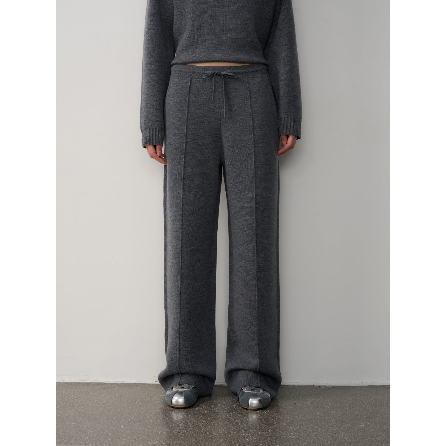 Fireladyfur Women's Wool Knit Hooded Set"Urban One"-10