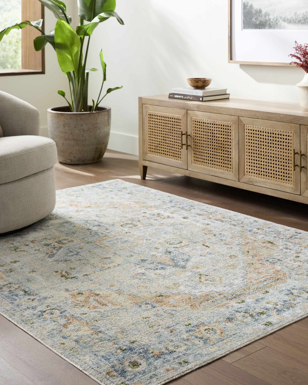 Ezri Washable Area Rug
