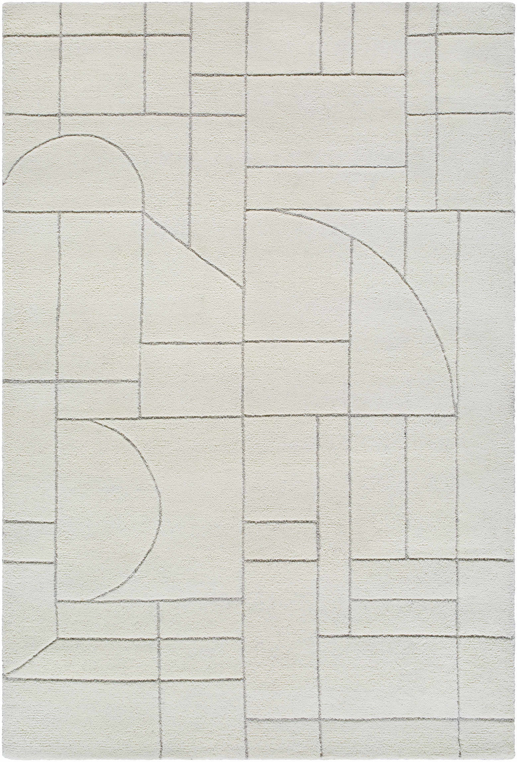 Fusao Off White Area Rug