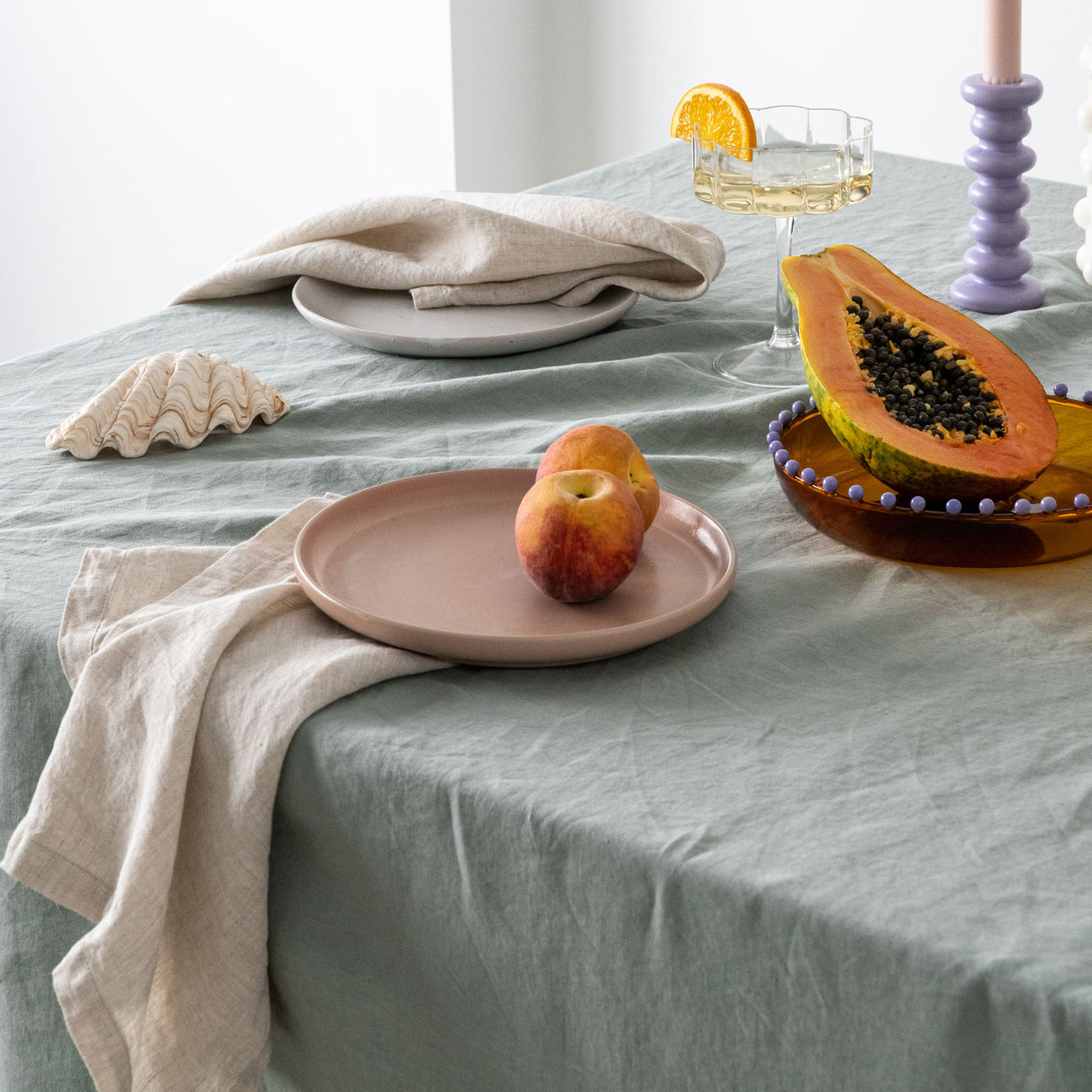 Sage Table Cloth-4
