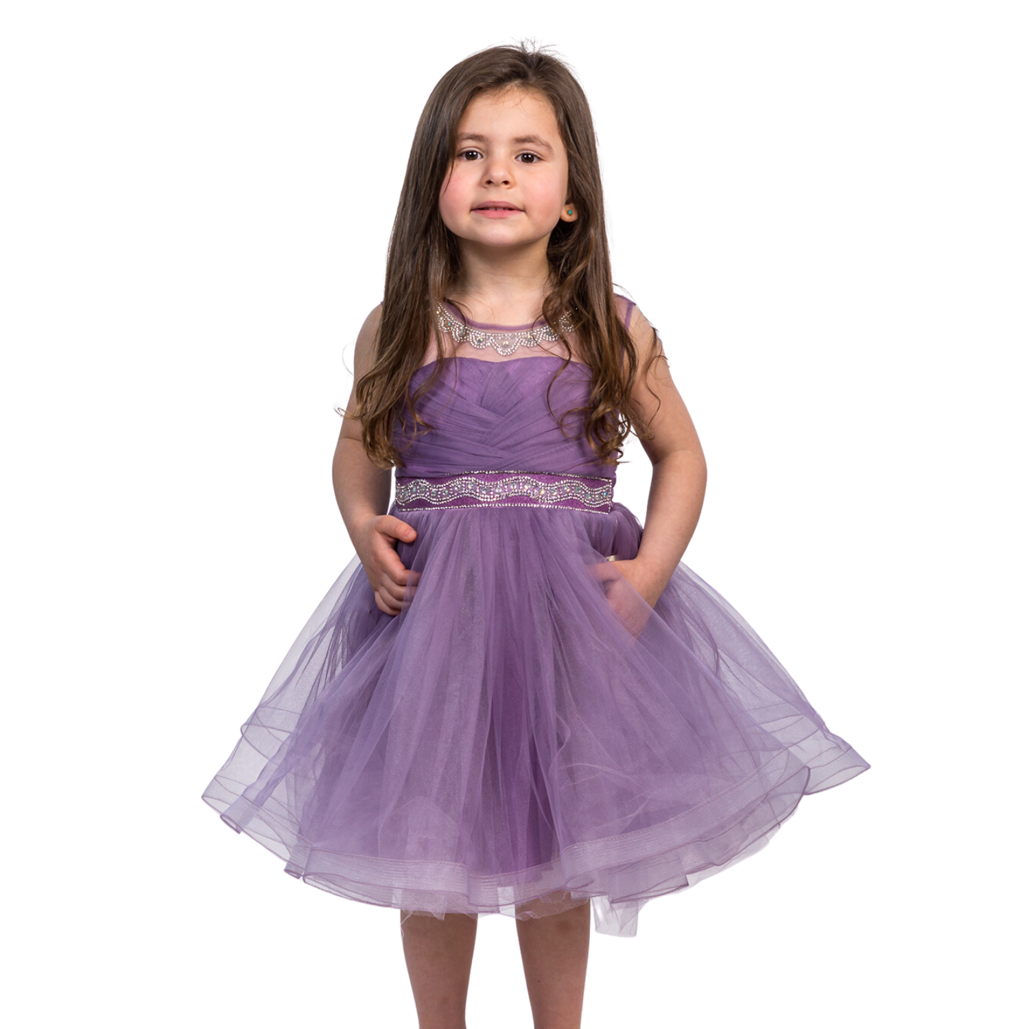 Island Princess Girls Formal Dress-4
