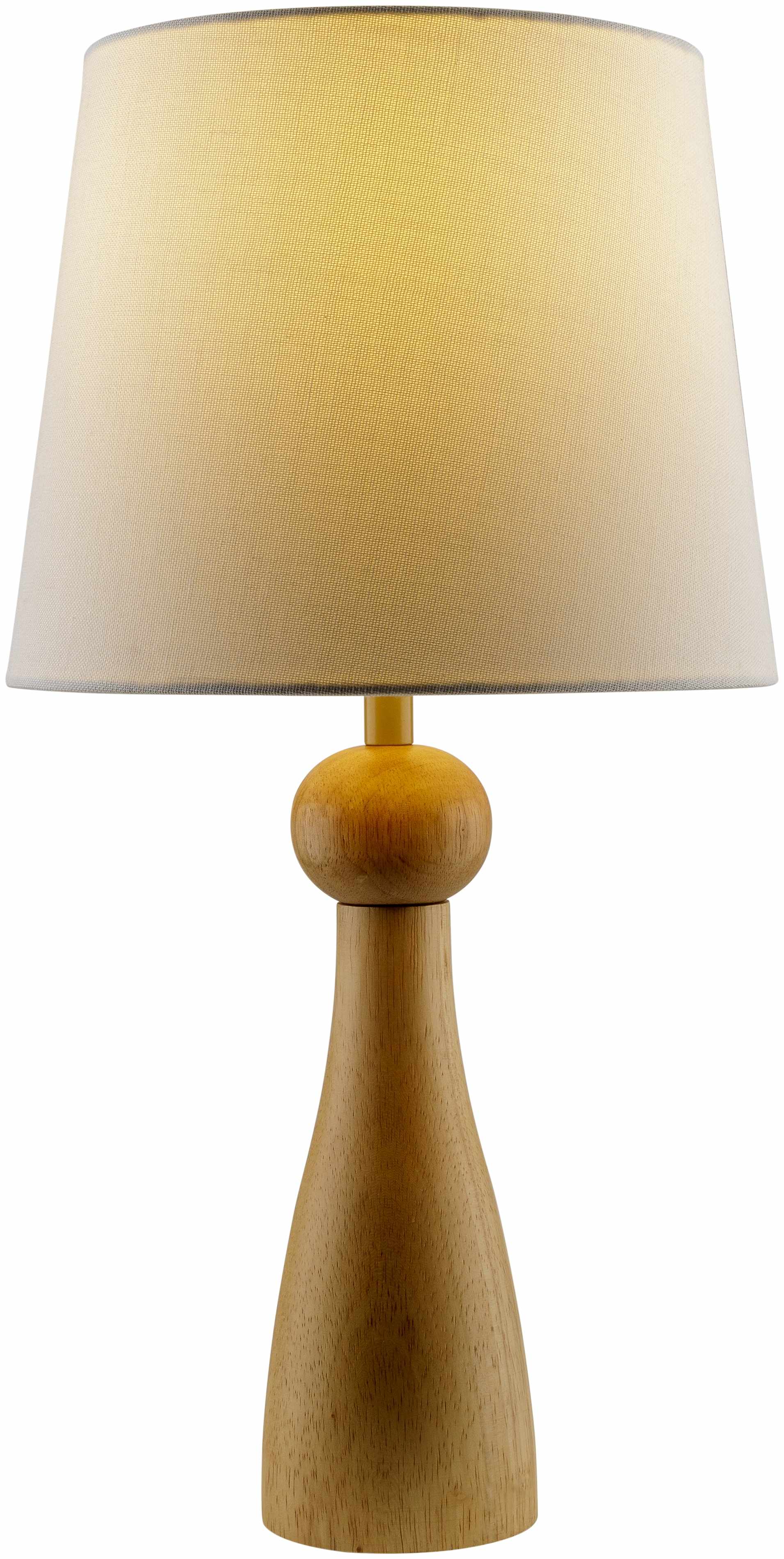 Villamejil Cream Wood Table Lamp