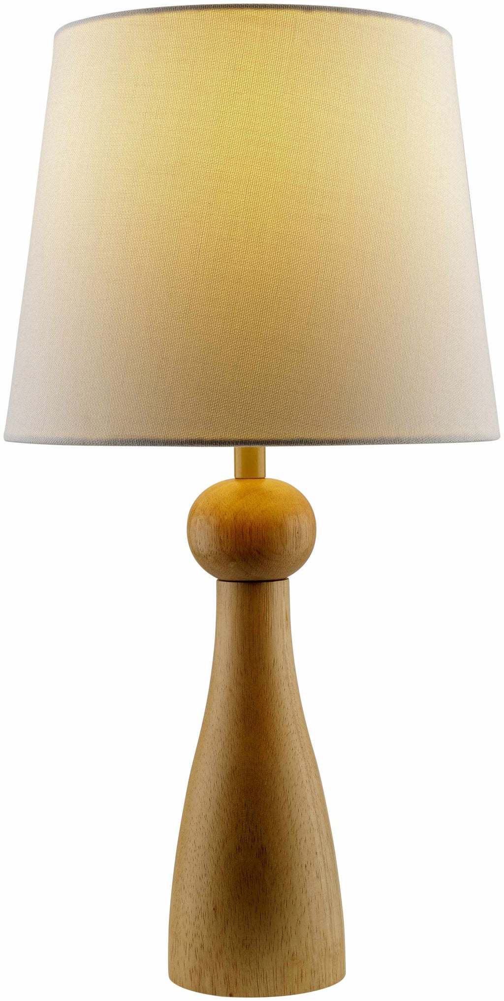 Villamejil Cream Wood Table Lamp