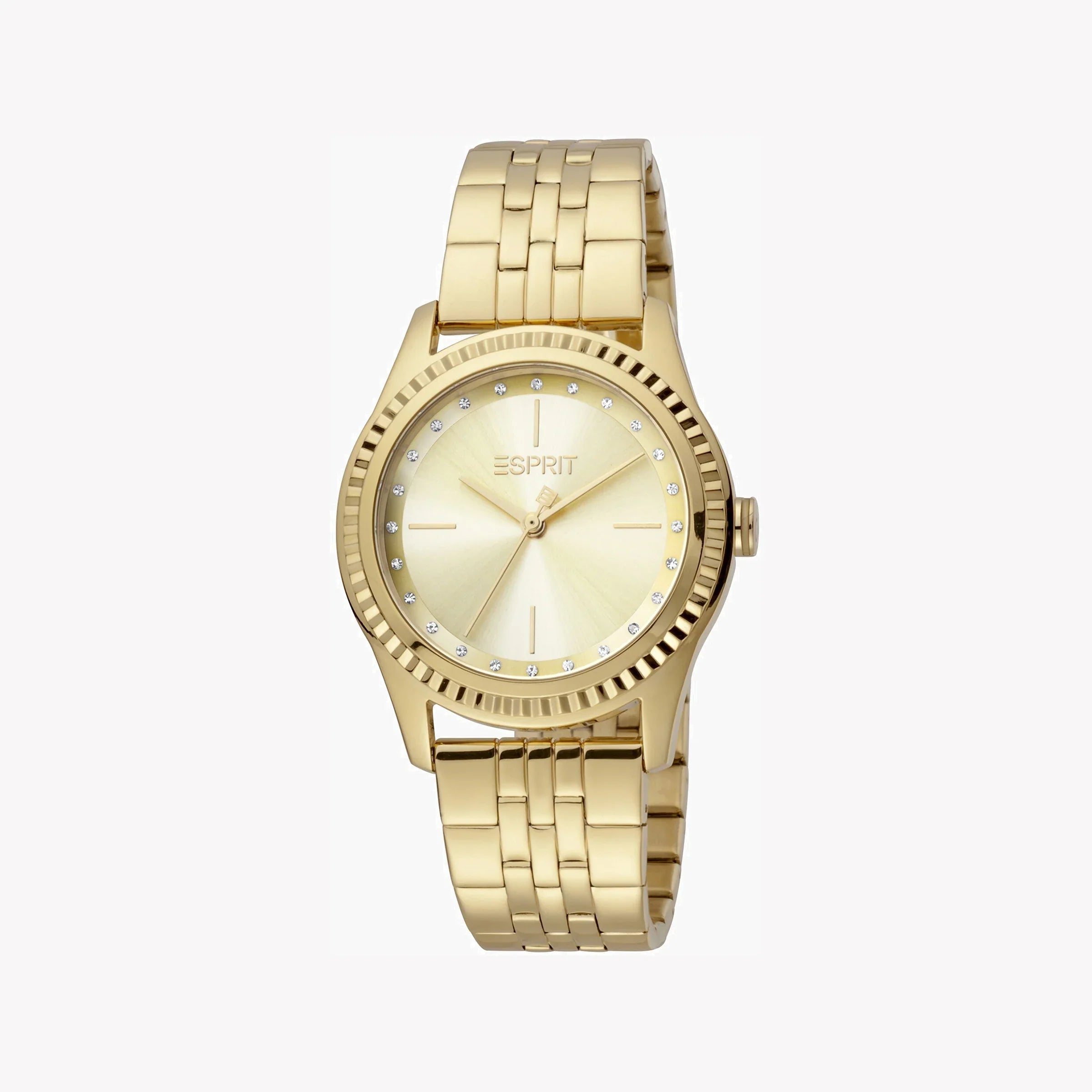 Esprit Women's Rose Gold & Silver Watch, 34mm | Es1l154m0135