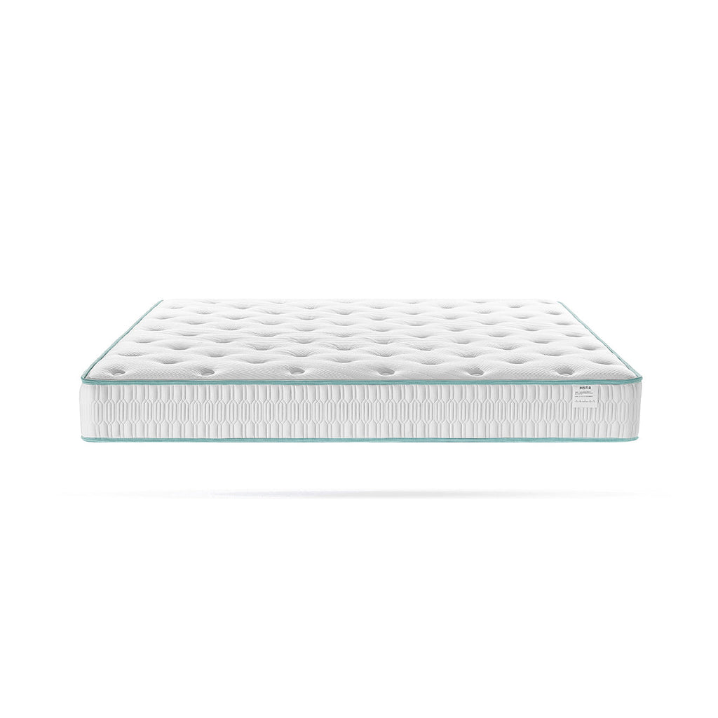 Cappuccino Taupe Bed with Mattress Set