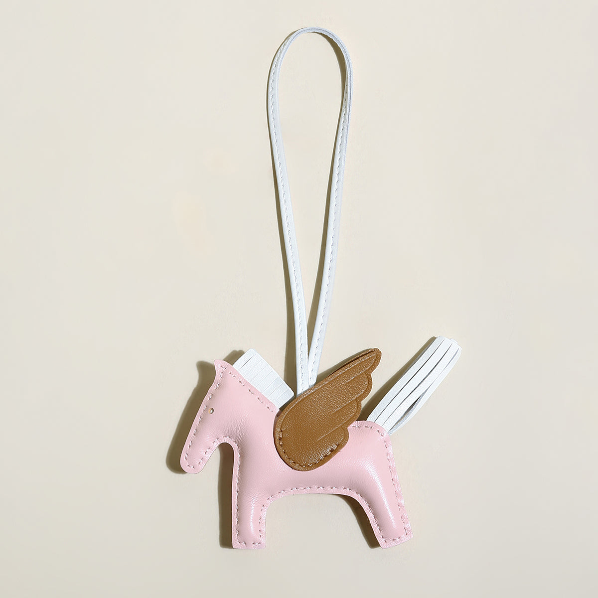 Equestrian Horse Leather Bag Charm