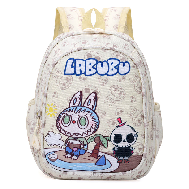 Fun Vacation Time Labubu Kids Backpack-0