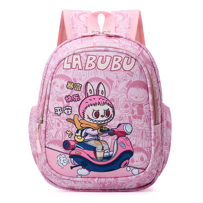 Fun Vacation Time Labubu Kids Backpack-2