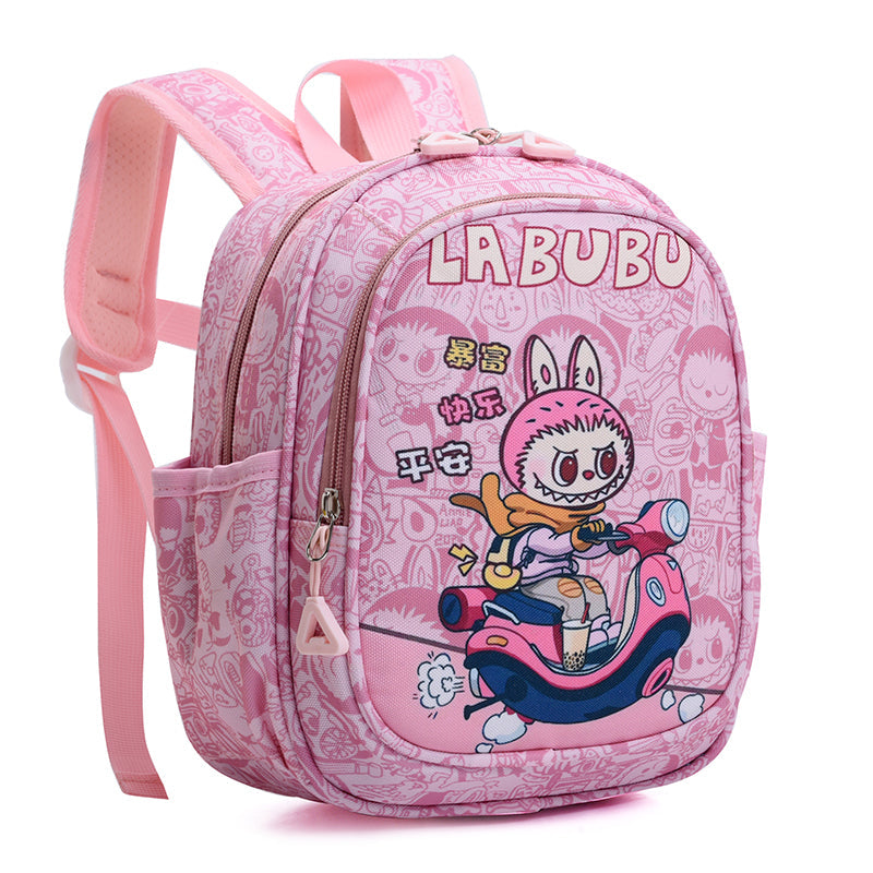 Fun Vacation Time Labubu Kids Backpack-3