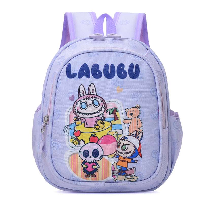 Fun Vacation Time Labubu Kids Backpack-6
