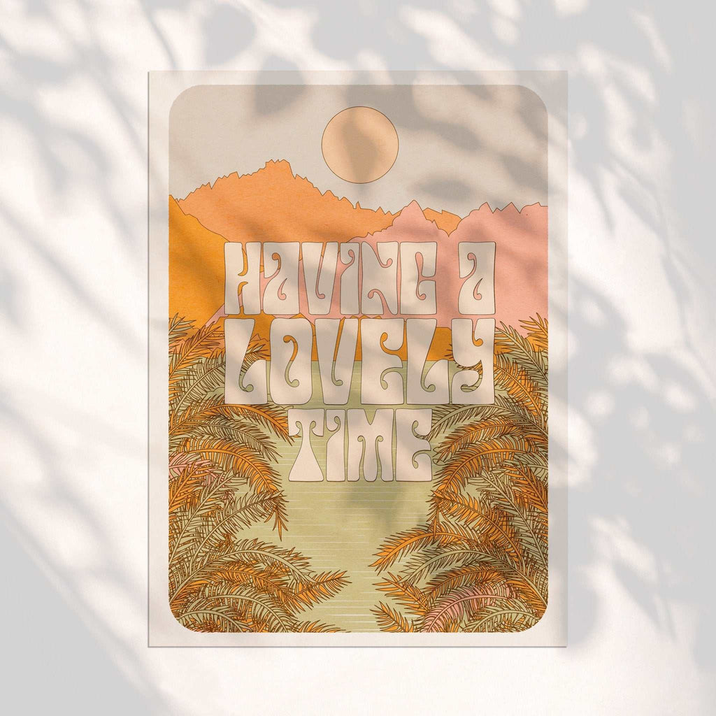 Having A Lovely Time Art Print-3