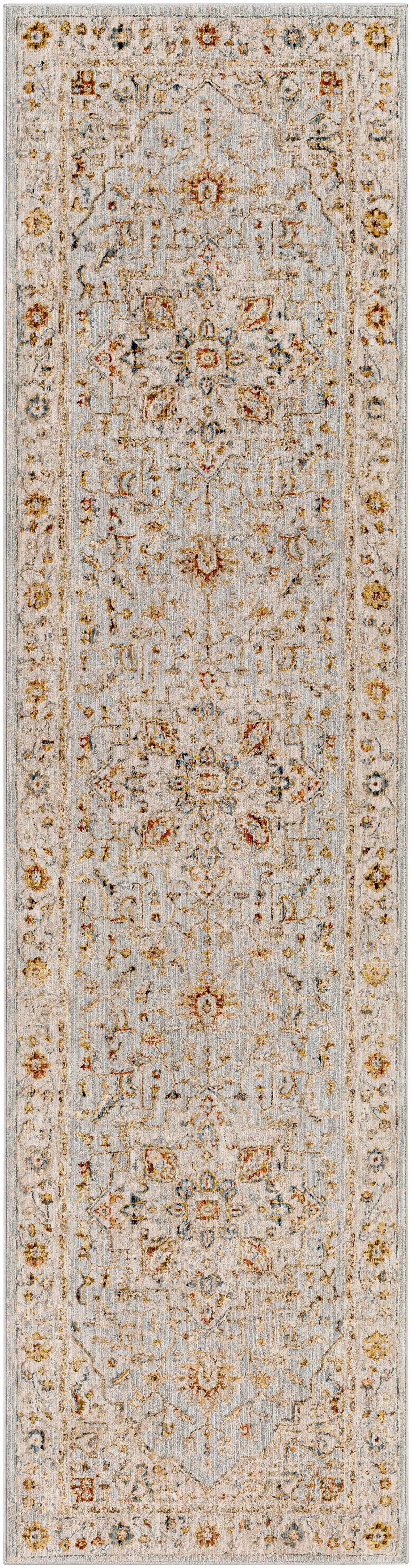 Huguley Floral Cream Luxe Rug-7