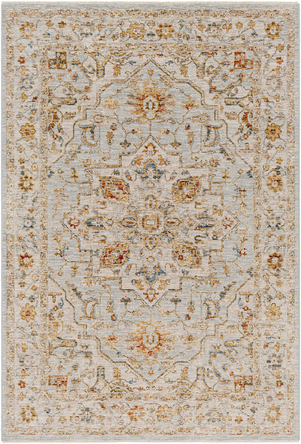 Huguley Floral Cream Luxe Rug-0