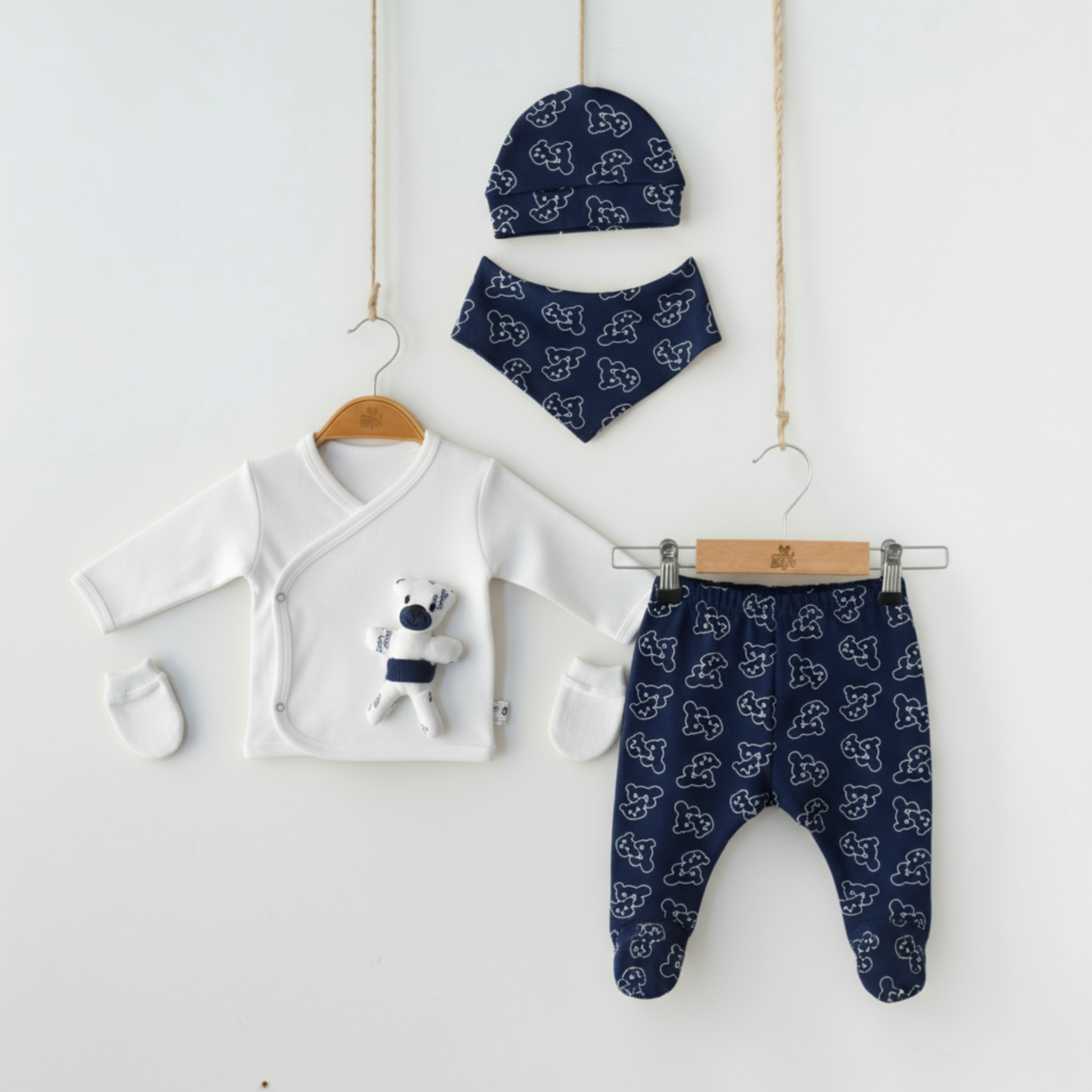 Soft Paws Newborn 5PC Set-0