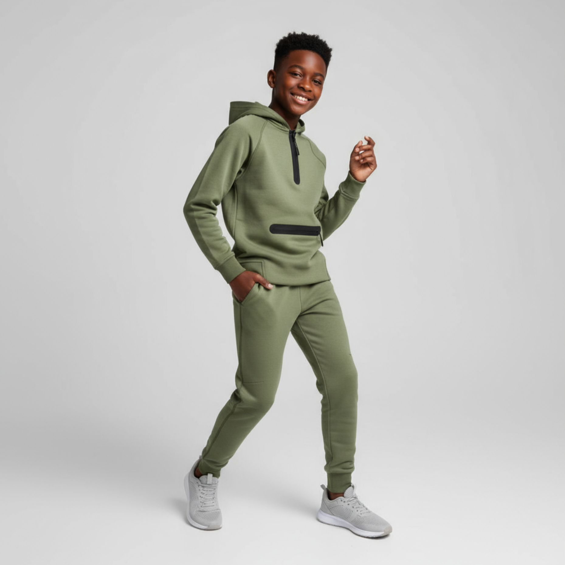 Pullover Unisex Jogger Set-0