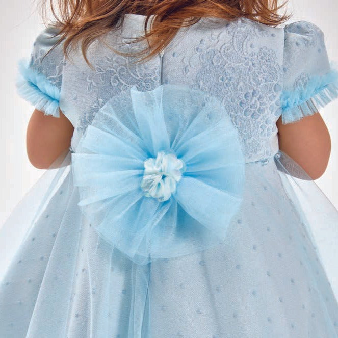 Baby Blue Girls Formal Dress-2