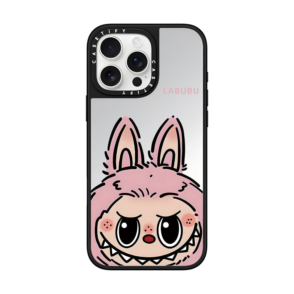Labubu Blushing in Love Phone Case-1