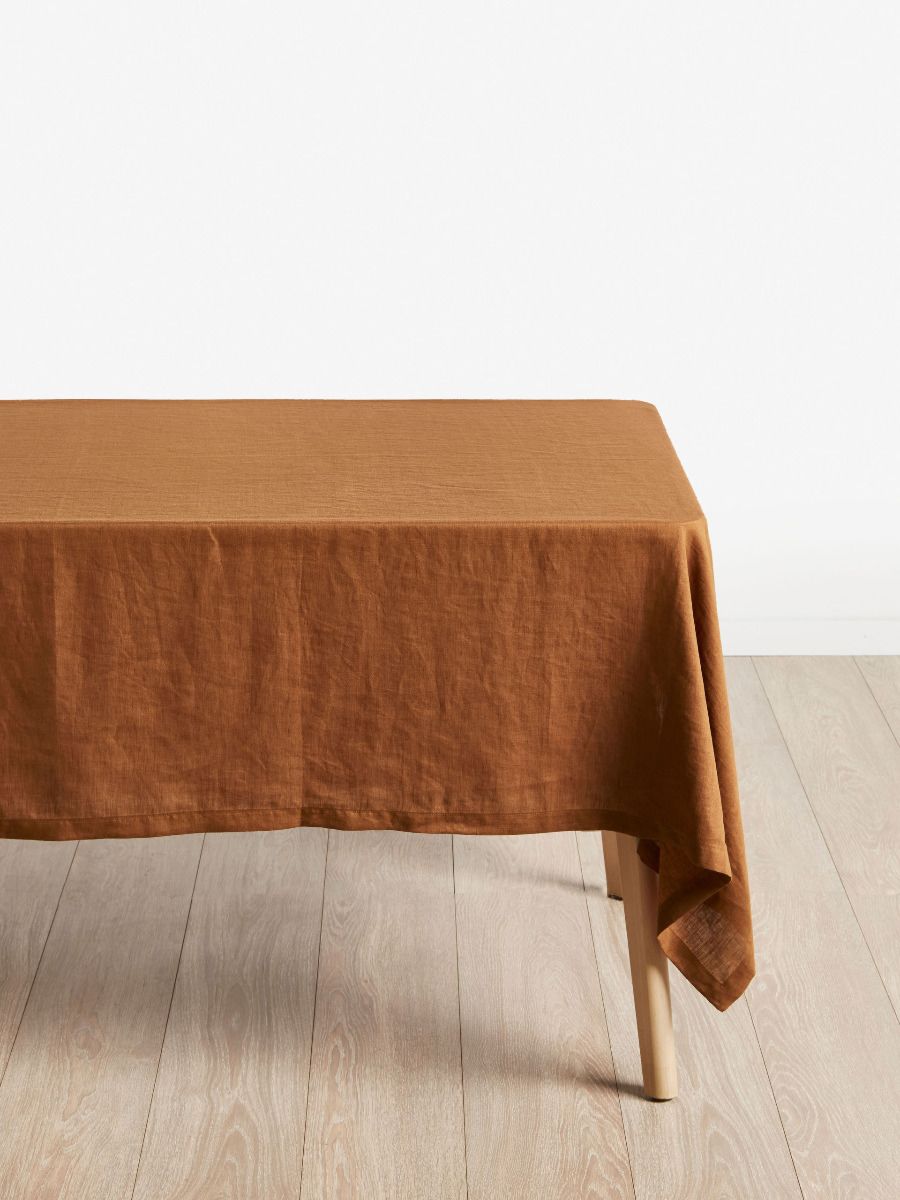 100% Linen Table Cloth-0