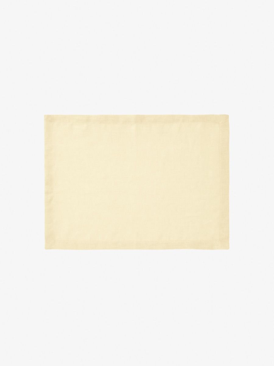 100% Linen Table Placemat Set