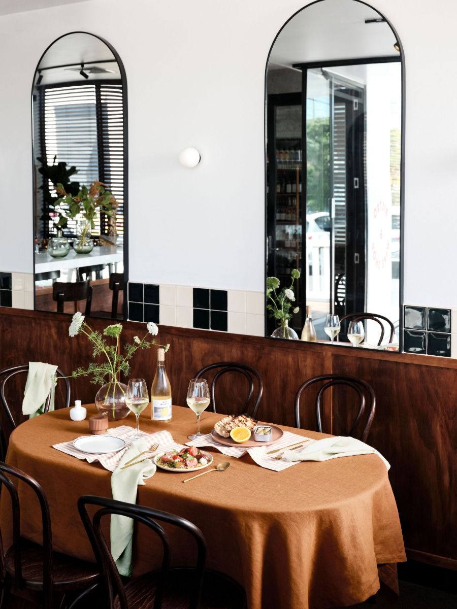 100% Linen Table Cloth-1