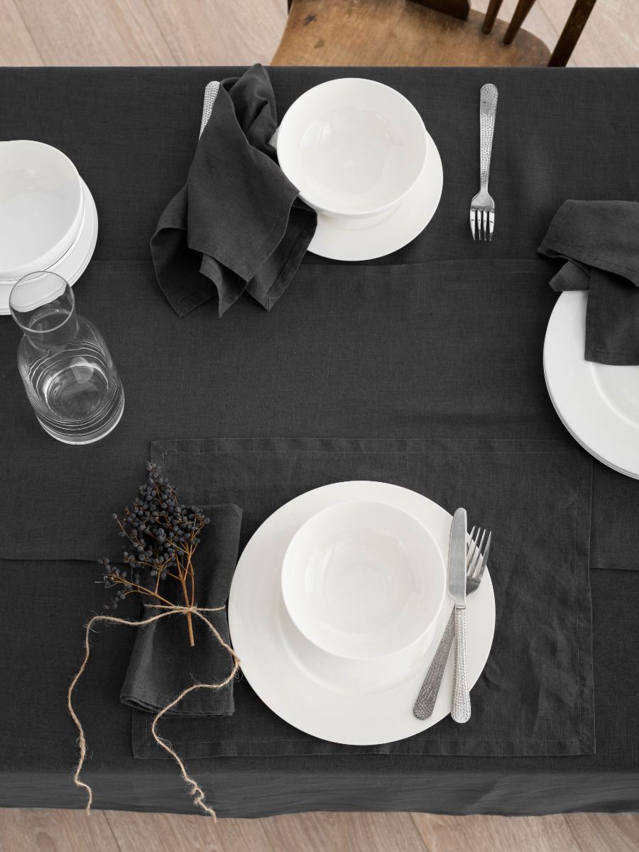 100% Linen Table Cloth