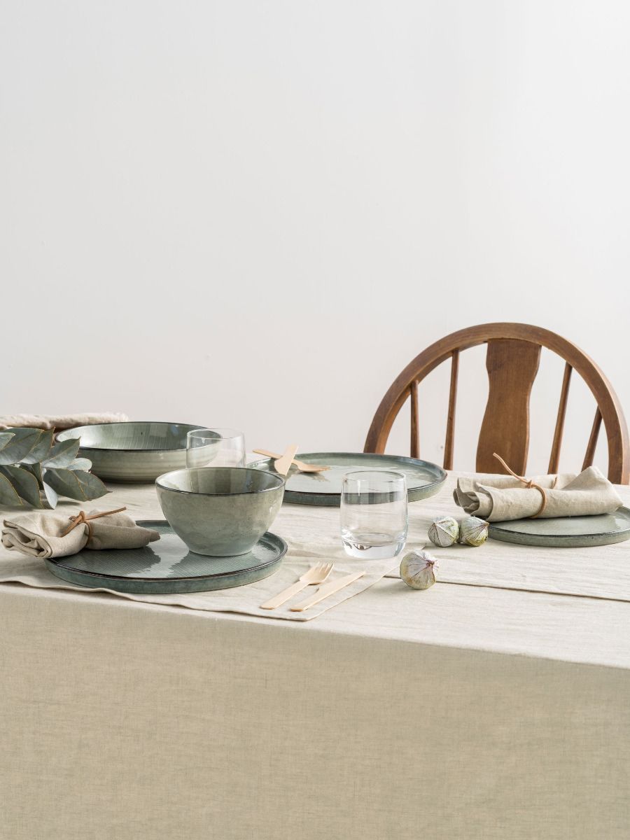 100% Linen Table Cloth-1