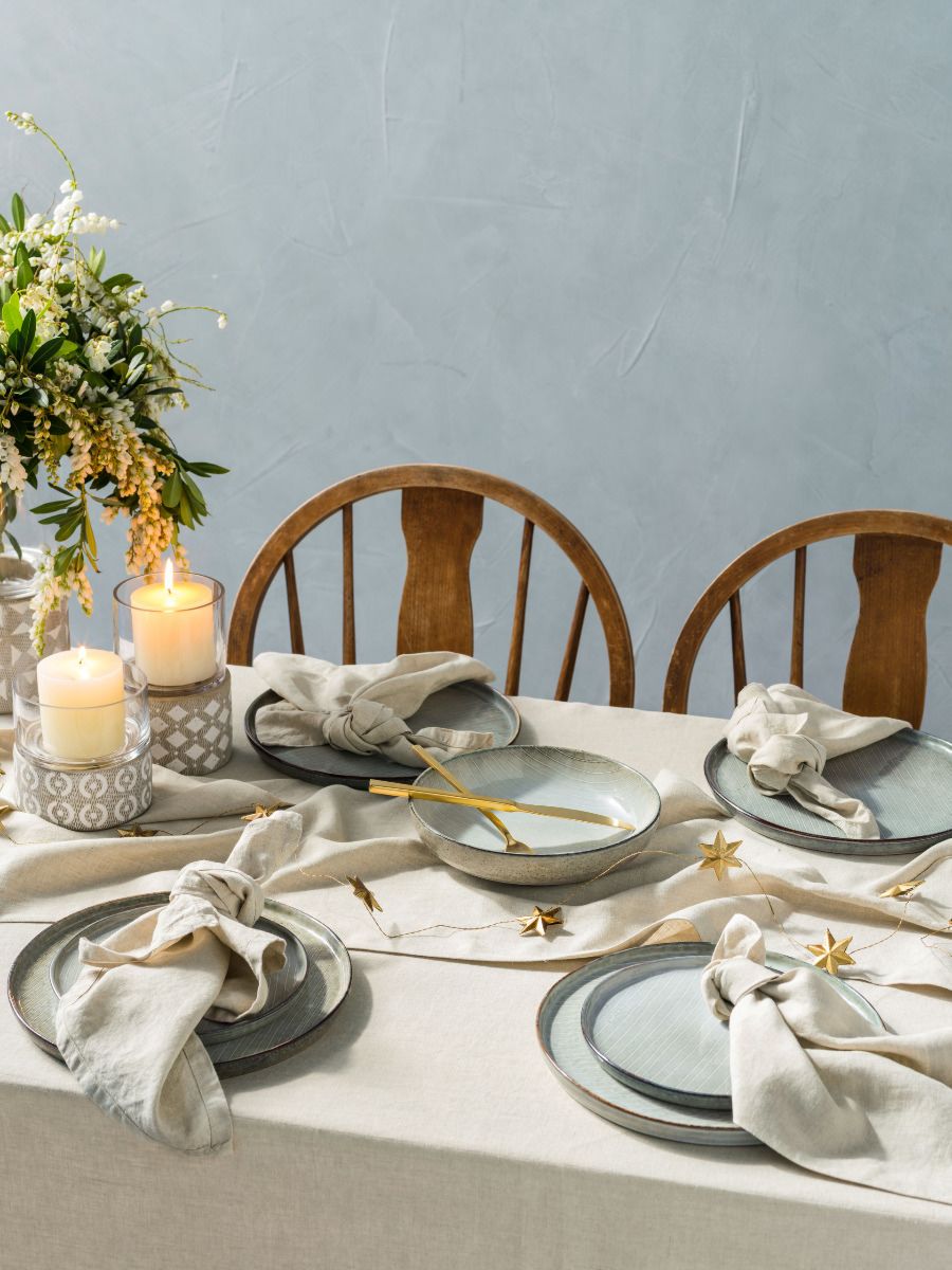100% Linen Table Cloth-3
