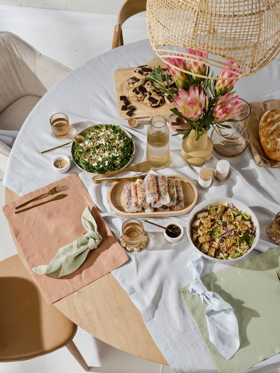 100% Linen Table Cloth-1