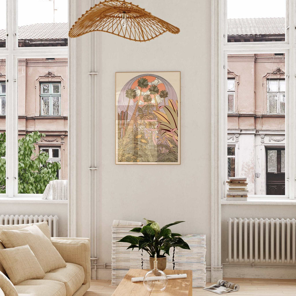 Looking Up Art Print