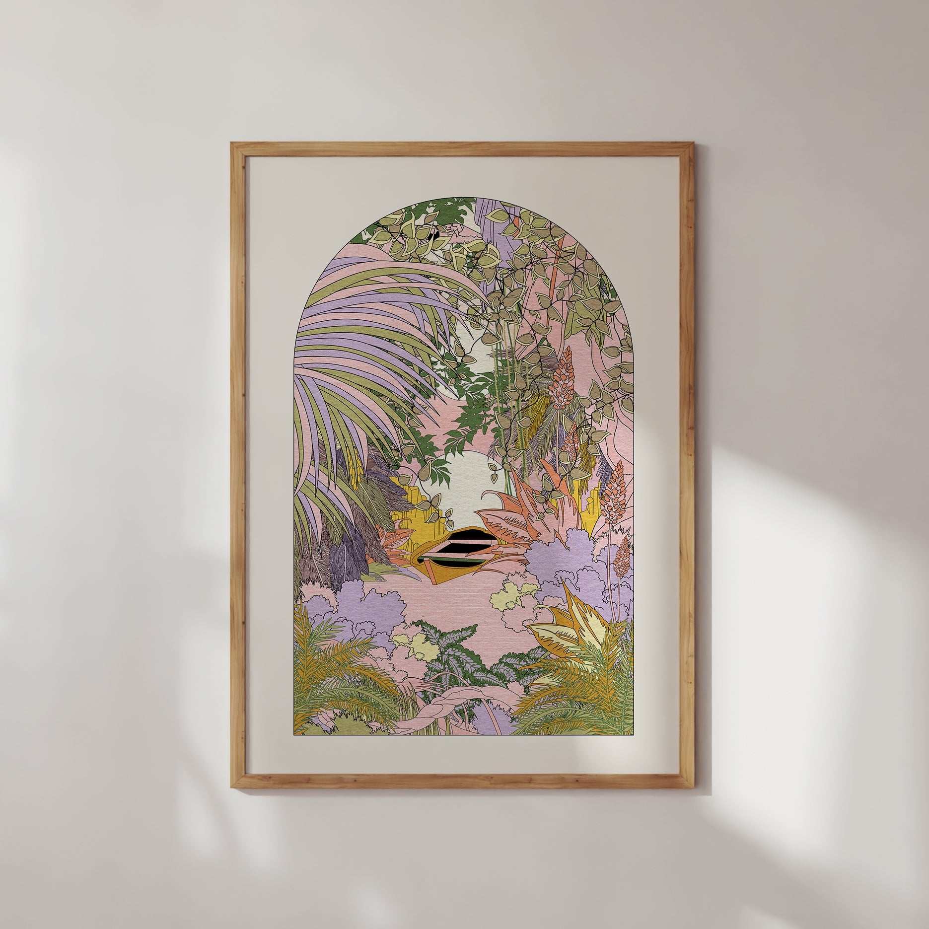 On The River Art Print-1