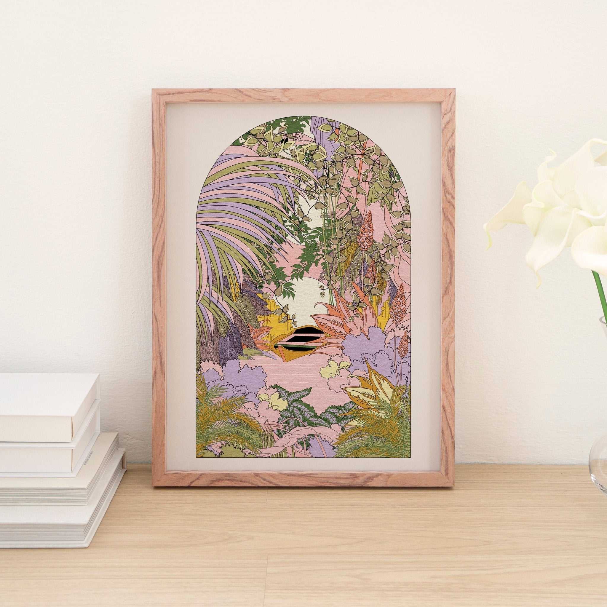 On The River Art Print-2