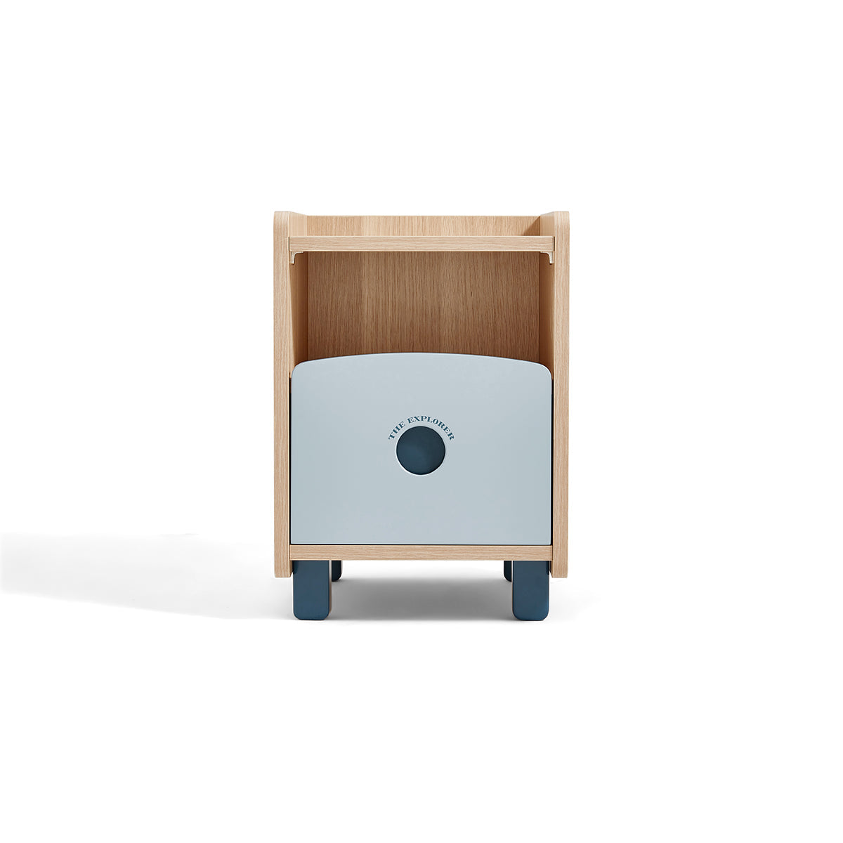 The Explorer Boy Blue Bedside Table